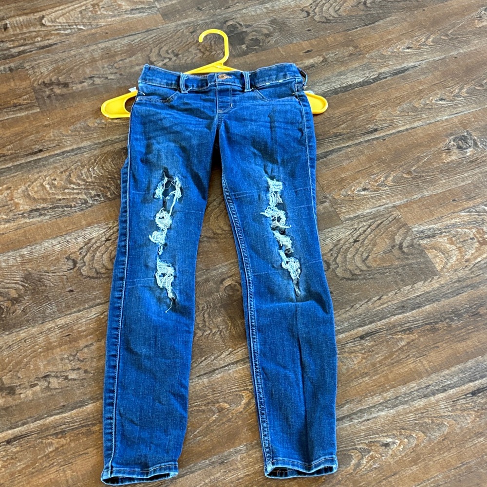 Abercrombie Kids Mid-Rise Blue Jeans